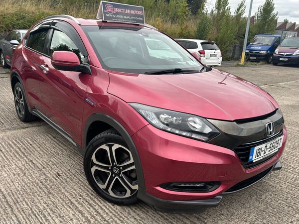 Honda Vezel MPV, Petrol Hybrid, 2018, Red