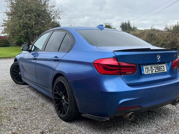 BMW 3-Series Saloon, Diesel, 2017, Blue