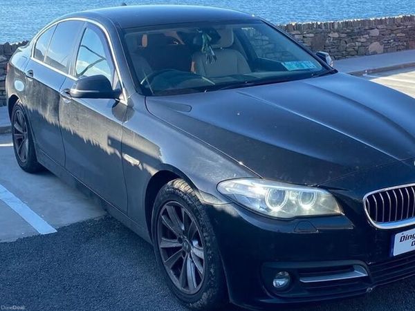 BMW 5-Series Saloon, Diesel, 2016, Black