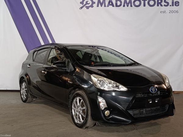 Toyota Aqua Hatchback, Petrol Hybrid, 2016, Black