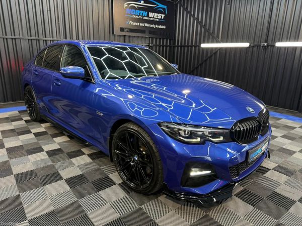BMW 3-Series Saloon, Petrol Hybrid, 2022, Blue
