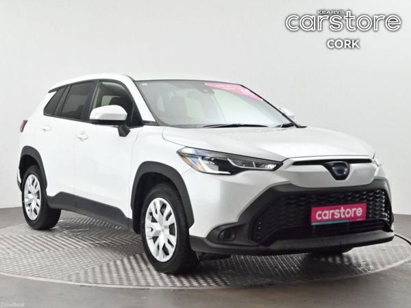 Toyota Corolla Cross SUV, Petrol Hybrid, 2022, White