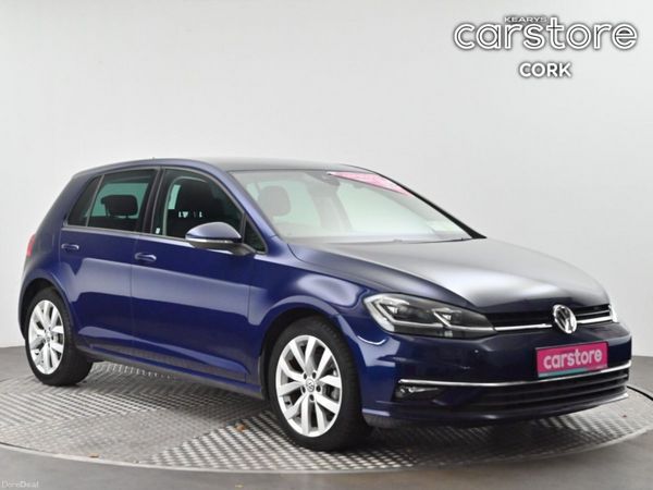 Volkswagen Golf Hatchback, Petrol, 2018, Blue
