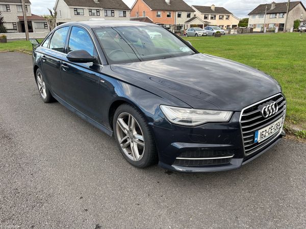 Audi A6 Saloon, Diesel, 2016, Blue