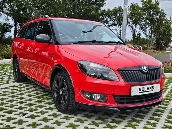Skoda Fabia Estate, Petrol, 2014, Red