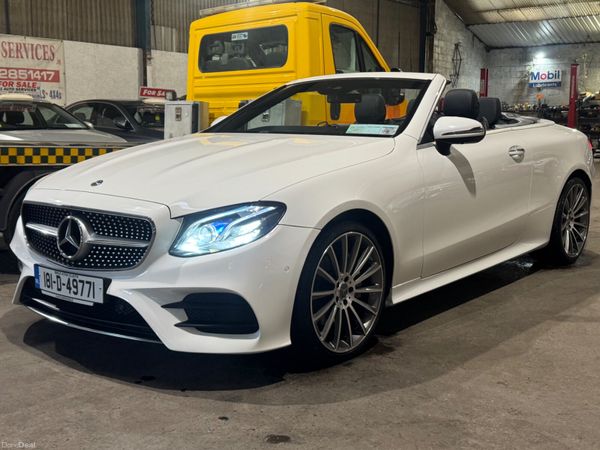 Mercedes-Benz E-Class Convertible, Diesel, 2018, White