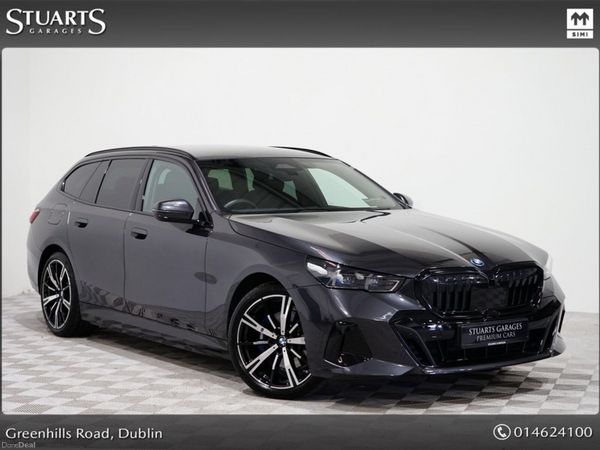 BMW 5-Series Estate, Petrol Plug-in Hybrid, 2025, Grey