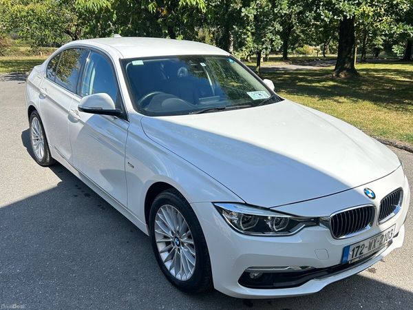 BMW 3-Series Saloon, Diesel, 2017, White