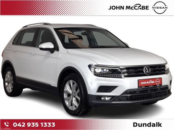 Volkswagen Tiguan SUV, Diesel, 2019, White