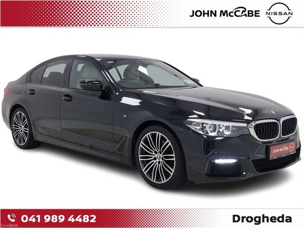 BMW 5-Series Saloon, Diesel, 2020, Black