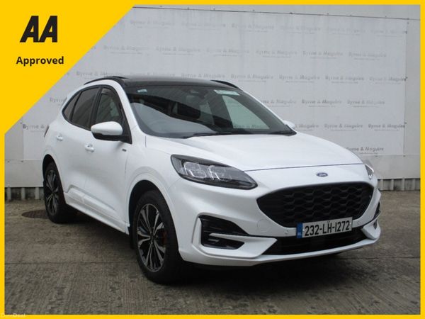 Ford Kuga Hatchback, Petrol Plug-in Hybrid, 2023, White