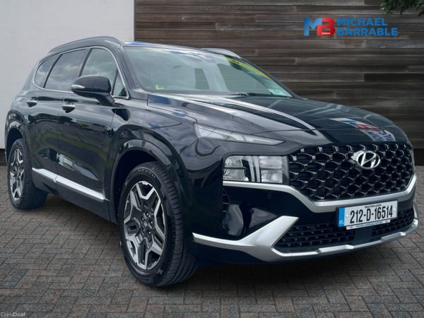 Hyundai Santa Fe Estate, Petrol Plug-in Hybrid, 2021, Black