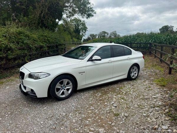 BMW 5-Series Saloon, Diesel, 2016, White