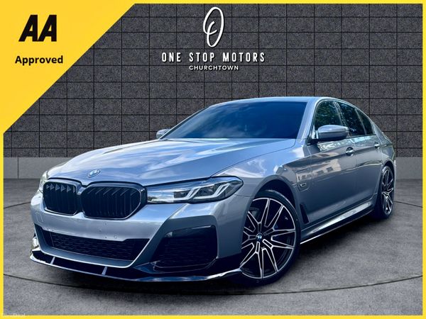 BMW 5-Series Saloon, Petrol Plug-in Hybrid, 2022, Grey