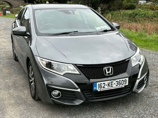 Honda Civic Hatchback, Diesel, 2016, Grey