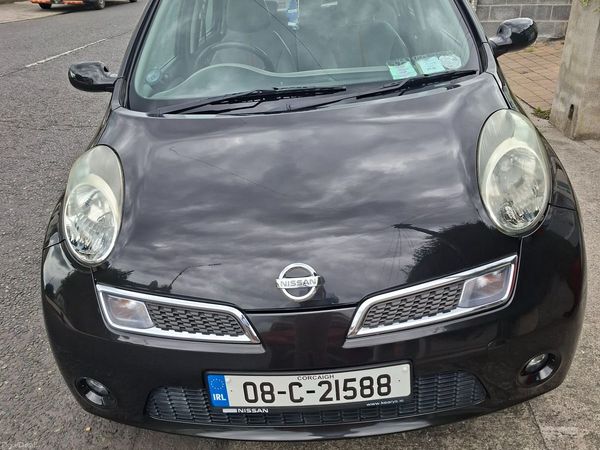 Nissan Micra Hatchback, Petrol, 2008, Black