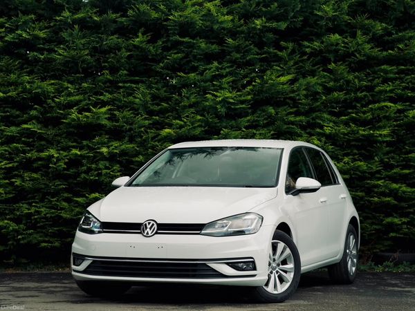 Volkswagen Golf Hatchback, Petrol, 2018, White