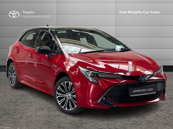 Toyota Corolla Hatchback, Petrol Hybrid, 2020, Red