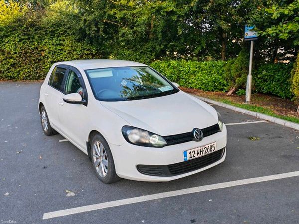 Volkswagen Golf Hatchback, Diesel, 2012, White