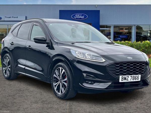 Ford Kuga SUV, Petrol Hybrid, 2023, Black