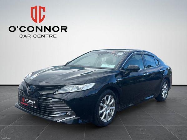 Toyota Camry Saloon, Petrol Hybrid, 2019, Black