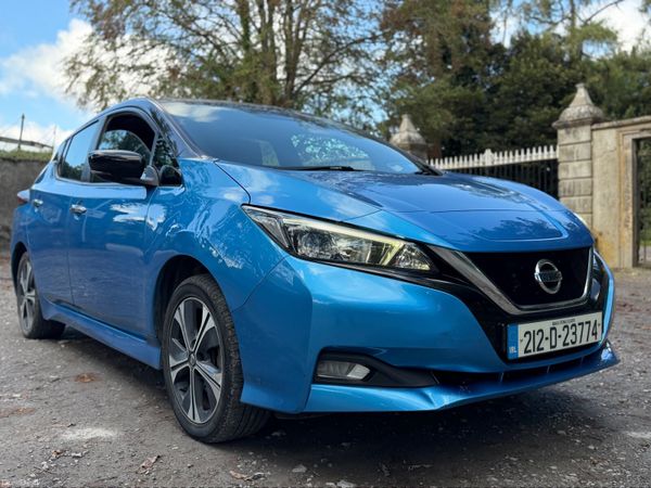 Nissan Leaf Hatchback, Electric, 2021, Blue