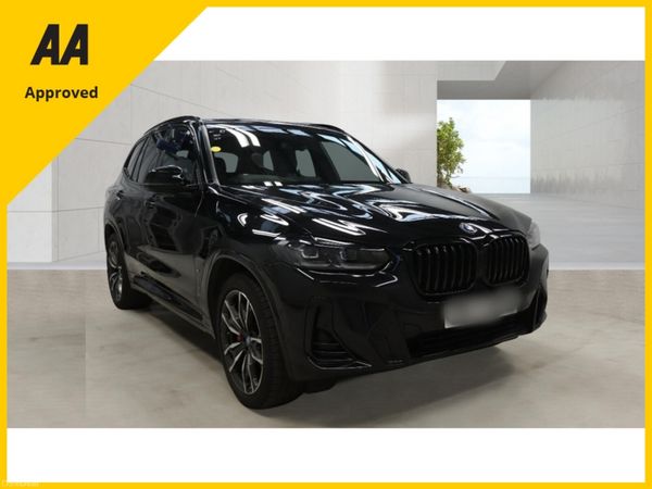 BMW X3 SUV, Petrol Plug-in Hybrid, 2023, Black