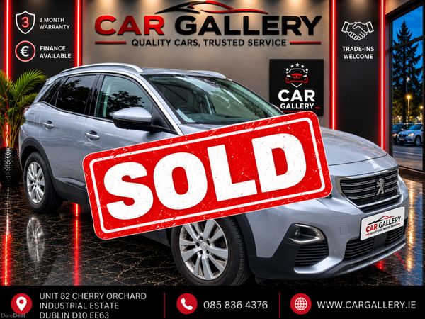 Peugeot 3008 MPV, Petrol, 2020, Grey