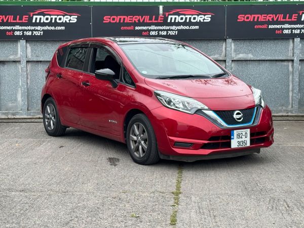 Nissan Note MPV, Petrol Hybrid, 2019, Red