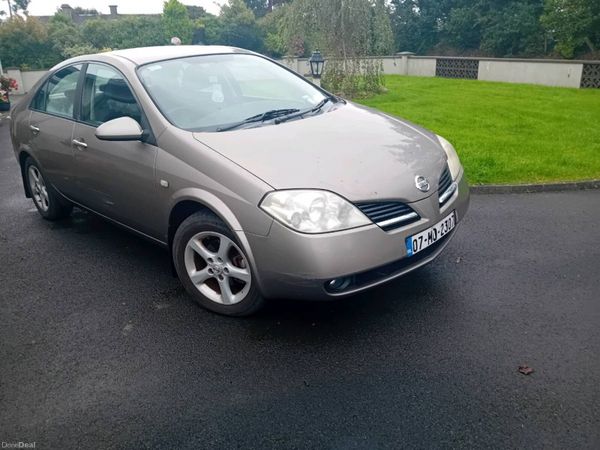 Nissan Primera Saloon, Petrol, 2007, Brown