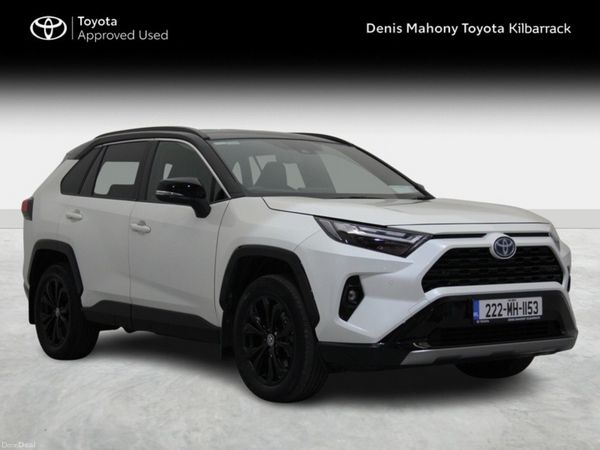 Toyota RAV4 SUV, Petrol Hybrid, 2022, White