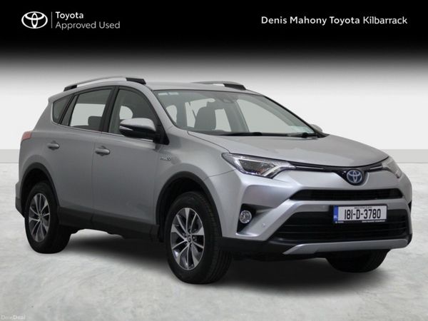 Toyota RAV4 SUV, Petrol Hybrid, 2018, Silver
