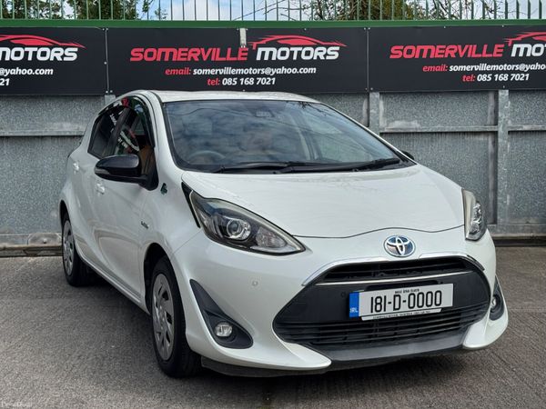 Toyota Aqua Hatchback, Petrol Hybrid, 2018, Silver