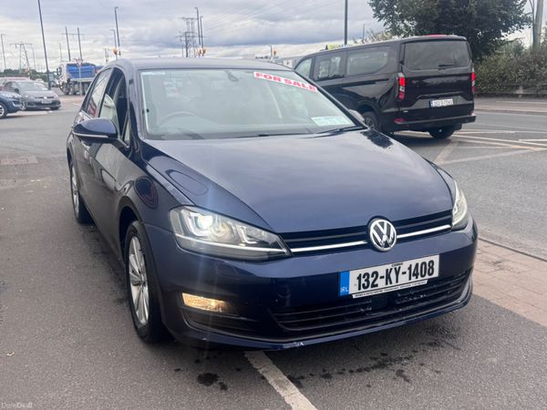 Volkswagen Golf Hatchback, Petrol, 2013, Blue