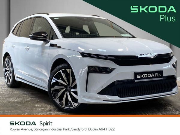 Skoda Enyaq Estate, Electric, 2026, White