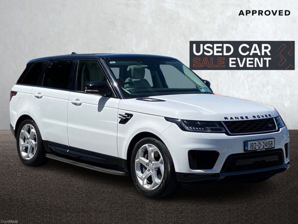 Land Rover Range Rover Sport SUV, Petrol Plug-in Hybrid, 2018, White