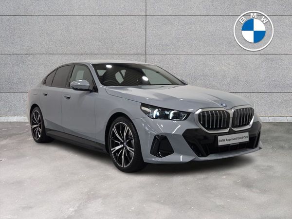 BMW 5-Series Saloon, Petrol Hybrid, 2026, Grey