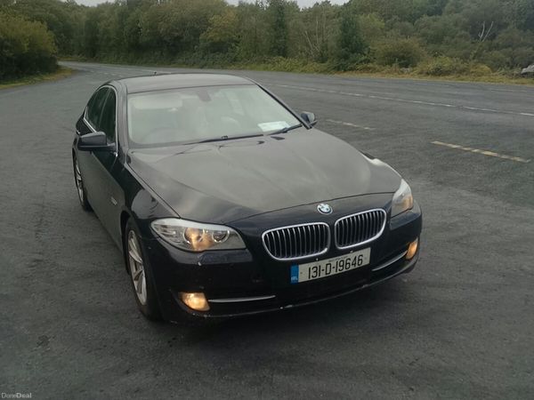 BMW 5-Series Saloon, Diesel, 2013, Black