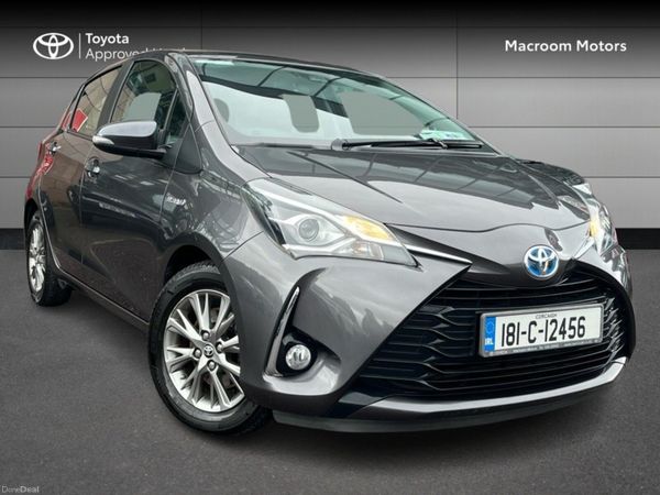 Toyota Yaris Hatchback, Petrol Hybrid, 2018, Grey