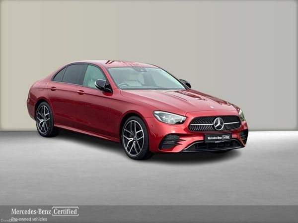 Mercedes-Benz E-Class Saloon, Diesel, 2021, Red