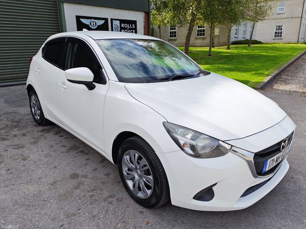 Mazda Demio Hatchback, Petrol, 2017, White