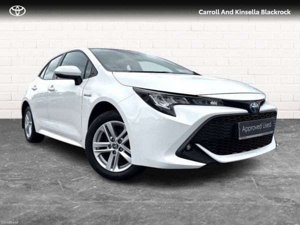 Toyota Corolla Hatchback, Petrol Hybrid, 2019, White