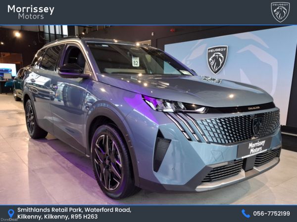 Peugeot 5008 MPV, Petrol Hybrid, 2025, Blue