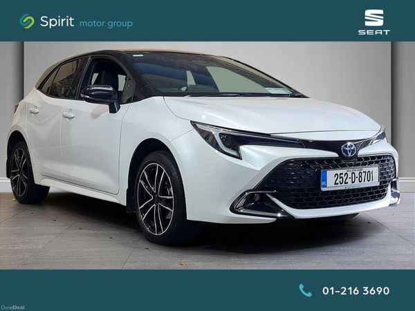 Toyota Corolla Hatchback, Petrol Hybrid, 2025, White