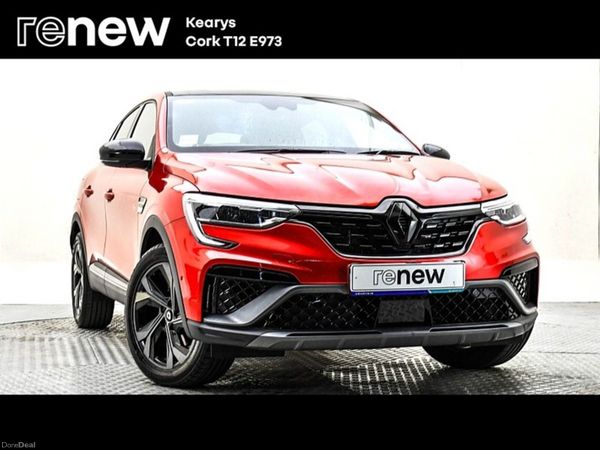 Renault Arkana SUV, Petrol Hybrid, 2023, Red
