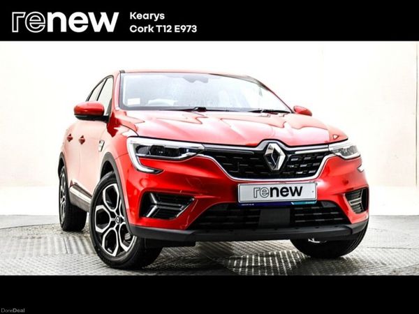 Renault Arkana SUV, Petrol Hybrid, 2022, Red