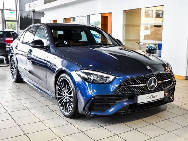 Mercedes-Benz C-Class Saloon, Diesel Hybrid, 2026, Blue