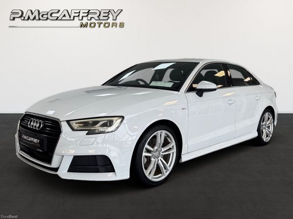 Audi A3 Saloon, Petrol, 2017, White