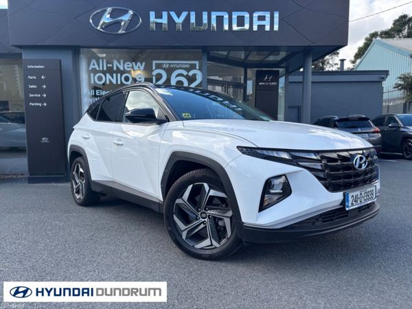 Hyundai Tucson MPV, Petrol Plug-in Hybrid, 2024, White