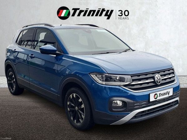 Volkswagen T-Cross SUV, Petrol, 2020, Blue